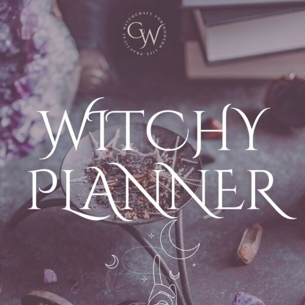 Witchy Planner Cover