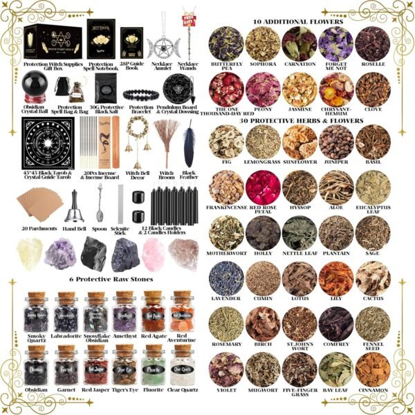 130-Piece Witchcraft Kit