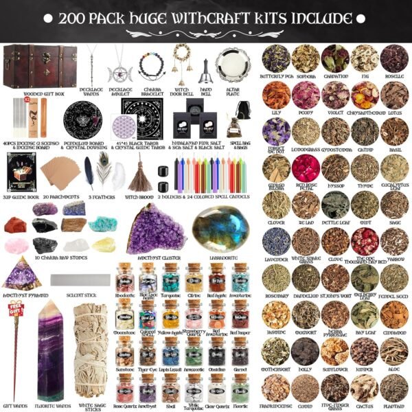 200-Piece Witchcraft Kit