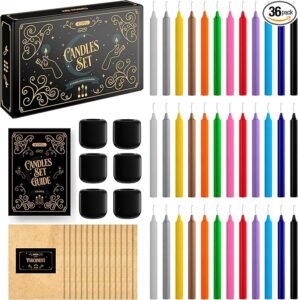 witchcraft taper candles_